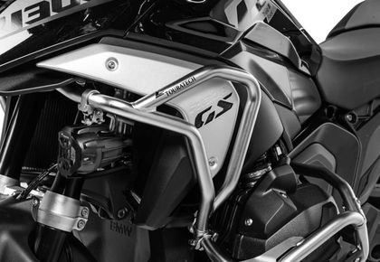 Touratech Crash bar kuip voor originele bescherming - Zilver Motorbescherming