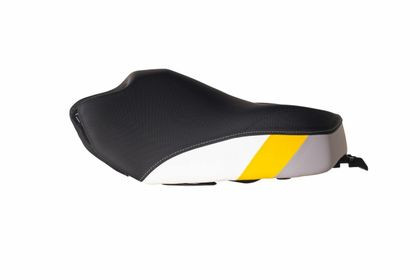 Touratech Geel grijs Fresh Touch verwarmd - Laag Comfortzadel