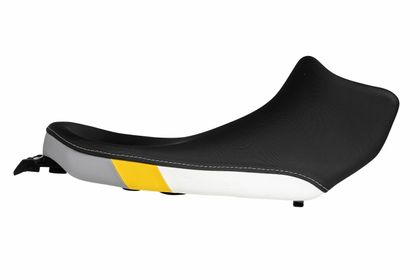 Touratech Geel grijs Fresh Touch verwarmd - Laag Comfortzadel