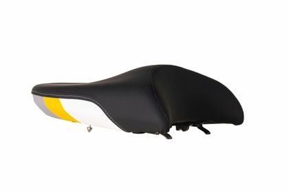 Touratech Passagier Fresh Touch Geel Grijs Comfortzadel