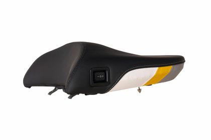 Touratech Passagier Fresh Touch Geel Grijs Comfortzadel