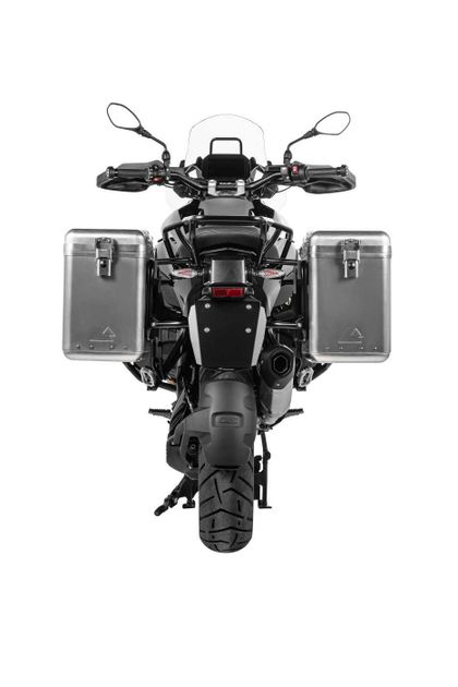 Touratech ZEGA Mundo 38/38 - Schwarze Halterung inklusive - Aluminium Seitenkoffer Ref : TRT00775A / 01-035-6160-0 BMW 1300 R 1300 GS - 2023 - 2026