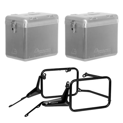 Valise Touratech ZEGA Mundo 45/45 - Support noir inclus - Alu