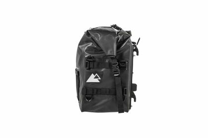 Touratech EXTREME 40/40 - Inclusieve zwarte steun - Zwart Zadeltassen