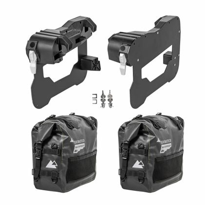 Touratech EXTREME 40/40 - voor Vario steun BMW - Zwart Zadeltassen