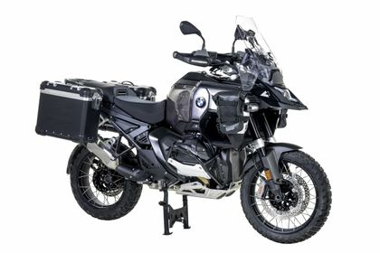 Valise Touratech Kit complet ZEGA Evo 31/31 - Support gris inclus - Anodisé noir