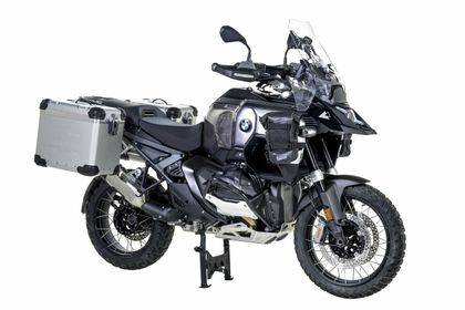 Valise Touratech Kit complet ZEGA Evo 45/45 - Support gris inclus - Anodisé gris