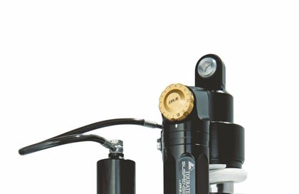 Touratech Hinter - DDA - Plug & Travel EVO - Schwarz - Gelb Dämpfer