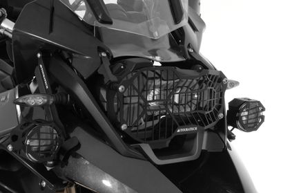 Protection Phare Touratech A attache rapide - Noir Ref : TRT00845A / 01-045-5095-0 