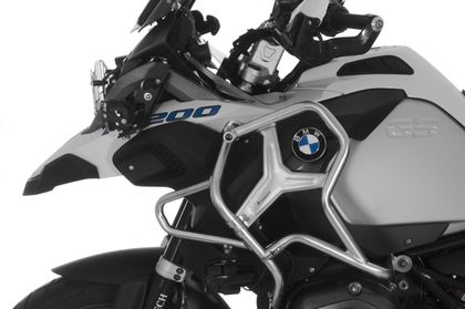 Touratech Uitbreiding voor originele crash bar - Zilver Motorbescherming