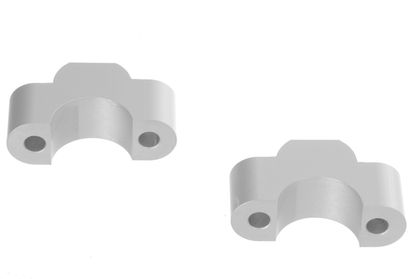 Rehausseur de guidon Touratech 25 mm - Argent