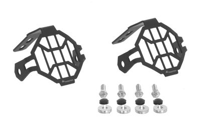 Protection Phare Touratech Pour feux auxilliaires BMW - Noir