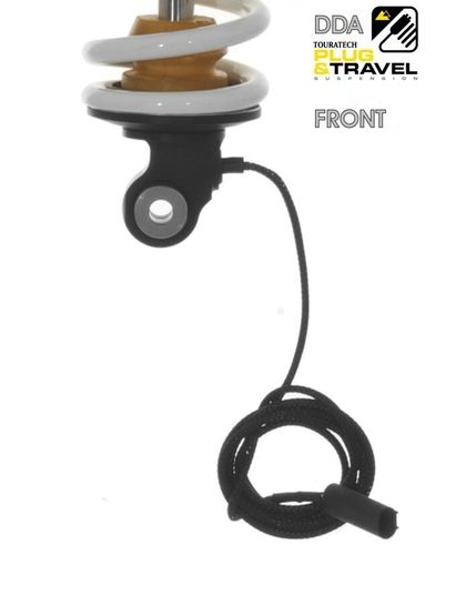 Kit suspension Touratech Avant / Arrière - Plug & Travel (-40 mm) - Blanc