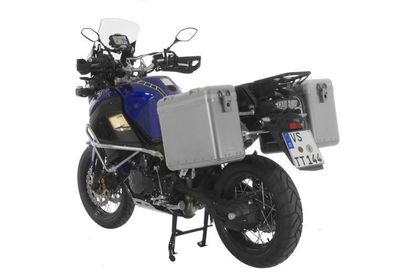 Valise Touratech ZEGA Mundo 31/38 - Support gris inclus - Alu