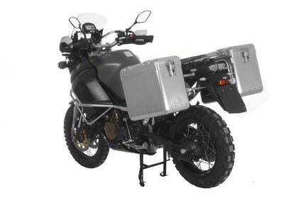 Valise Touratech ZEGA Mundo 38/45 - Support gris inclus - Alu