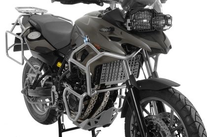 Touratech Crash-bar extensie - Zilver Motorbescherming