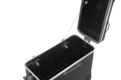 Touratech ZEGA Pro 38L - Geanodiseerd zwart Zijkoffer Universeel