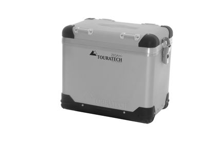 Touratech ZEGA Pro 45L - Geanodiseerd grijs Zijkoffer Universeel Ref: TRT00908A / 01-050-0732-0 