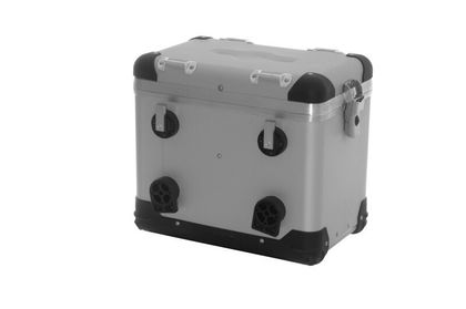 Touratech ZEGA Pro 45L - Geanodiseerd grijs Zijkoffer Universeel