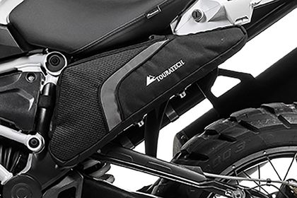 Sacoche Touratech Latérales triangulaire pour cadre touring - Noir