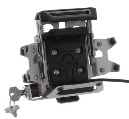 Support GPS Touratech Pour guidon Garmin Montana/ BMW Navigator Adventure - Argent Universel