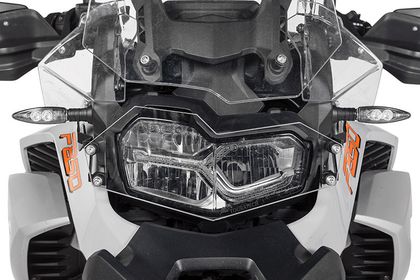 Protection Phare Touratech Makrolon - à attache rapide - Transparent