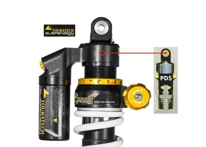 Touratech EXTREME - Black - Yellow Shock absorber