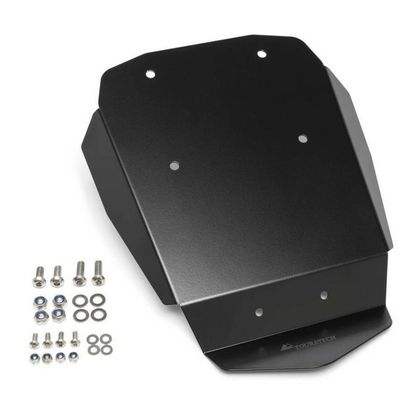 Touratech Geanodiseerde spatbord - Zwart Plaathouder