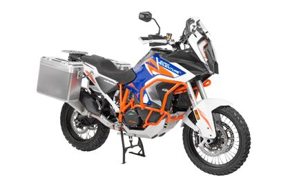 Valise Touratech ZEGA Mundo 31/38 - Support gris inclus - Alu