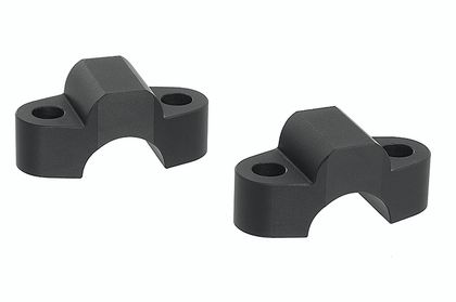 Rehausseur de guidon Touratech 15 mm - Noir Ref : TRT01041A / 01-391-5256-0 SUZUKI 1000 DL 1000 V-STROM ABS - 2014 - 2020