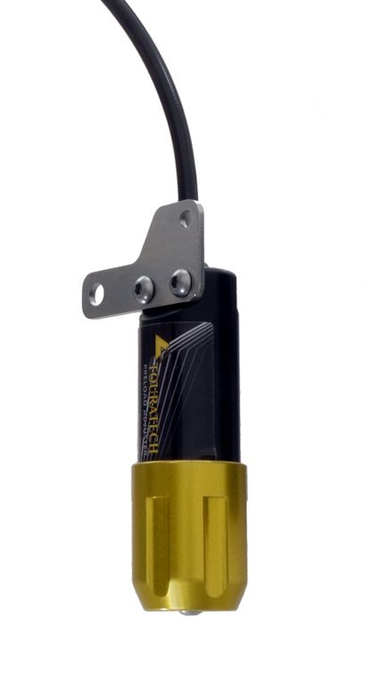 Touratech Extreme (-25 mm) - Black - Yellow Shock absorber