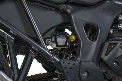 Protection Touratech Pour réservoir de liquide de frein arrière - Noir