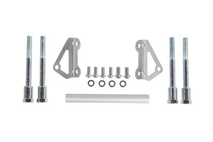 Barre de fixation guidon Touratech Avec vis pour réhausse de 20mm - Argent