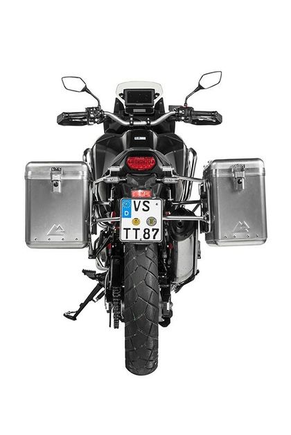 Valise Touratech ZEGA Mundo 38/45 - Support gris inclus - Alu Ref : TRT01123A / 01-403-6135-0 