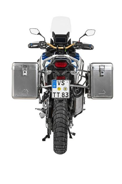 Valise Touratech ZEGA Mundo 38/45 - Support gris inclus - Alu Ref : TRT01129A / 01-403-7135-0 