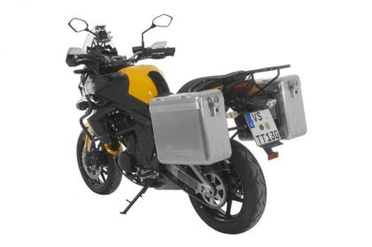 Valise Touratech ZEGA Mundo 31/31 - Support noir inclus - Alu
