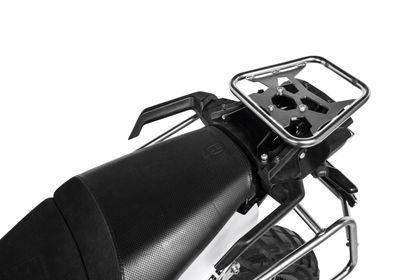 Touratech ZEGA - Silver Top case support Ref : TRT01145A / 01-414-5455-0 