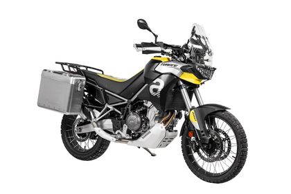 Valise Touratech ZEGA Mundo 31/38 - Support noir inclus - Alu