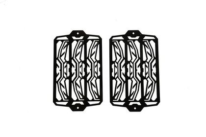 Protection de radiateur Touratech Aluminium - Noir Ref : TRT01165A / 01-421-5015-0 