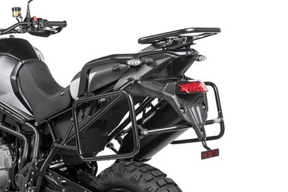 Porte Bagage Touratech Acier inoxydable - Noir