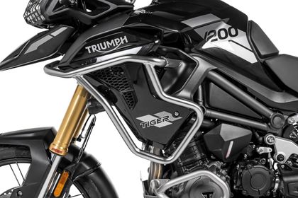 Touratech Crash bar kuip - Zilver Motorbescherming