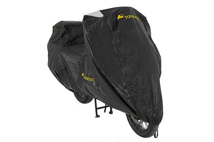 Housse moto Touratech Extérieur - Trails avec topcase - Noir Universel Ref : TRT01192A / 01-601-0020-0 