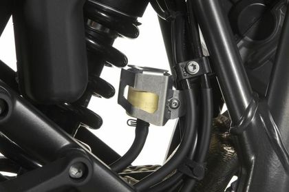 Protection Touratech Pour réservoir de liquide de frein - Argent