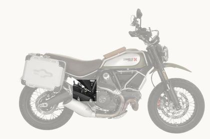 Protection Touratech Pour réservoir de liquide de frein arrière - Argent