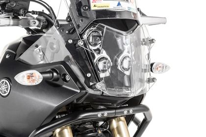 Protection Phare Touratech Makrolon - à attache rapide - Transparent Ref : TRT01214A / 01-632-5090-0 YAMAHA 700 TENERE 700 - 2019 - 2024