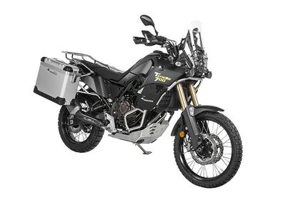 Touratech ZEGA Pro 31/38 - Grauer Halter inklusive - Grau eloxiert Seitenkoffer