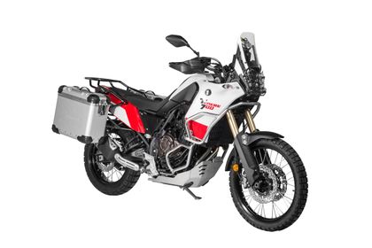 Valise Touratech Kit complet ZEGA Evo 31/38 - Support noir inclus - Anodisé gris