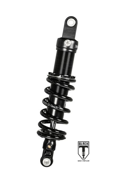 Touratech BLACK-T Stage2 - Black Shock absorber Ref : TRT01247A / 01-018-5850-0 