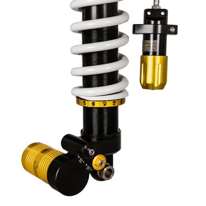 Kit suspension Touratech Extreme 2 avec abaissement -30 mm - Noir - Jaune