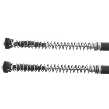 Kit suspension Touratech Extreme 2 avec abaissement -30 mm - Noir - Jaune